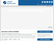 Tablet Screenshot of liftoffsoftware.com